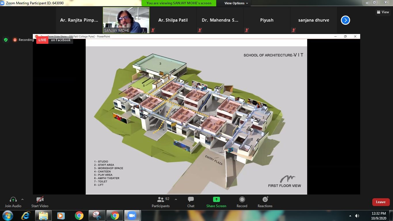 REPORT ON WEBINAR FOR INSTIUTE AND CAMPUS PLANNING