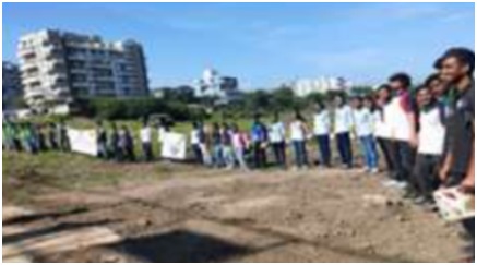 River Cleaning Drive and Human Chain to save the Rivers, SBPCOAD